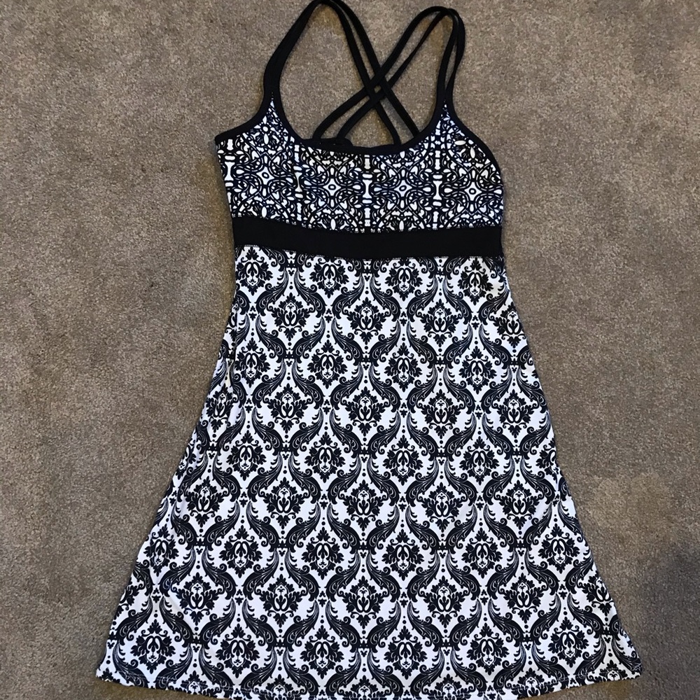black and white Lola dress